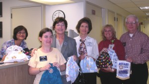 First Donation Nov 30th 2011 to La Palma Hospital New Mom's Book Bag  Cropped - Copy